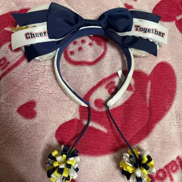 리본 포함 머리띠 Cheer Together
