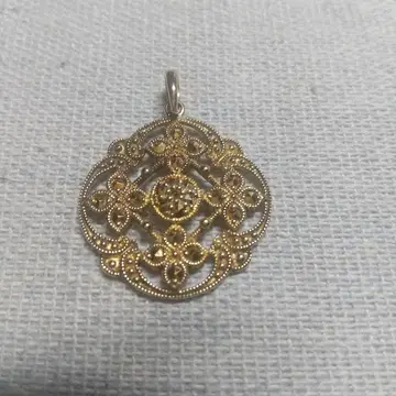 록잔 탑 목걸이 SILVER 925