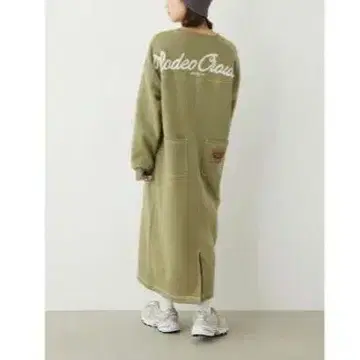 로데오 크라운 RCS 컬러 스티치 L/S 원피스