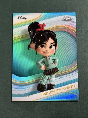 299장 한정판 2025 Topps Chrome Disney