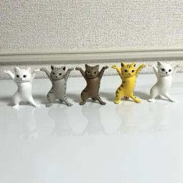 고양이 펜꽂이 5세트