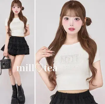 다리치 택 포함 새상품 화이트 샤이니 DD 로고 컴팩트 T셔츠 프리