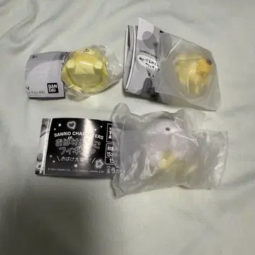 폼폼푸딩 가챠가챠 피규어 3개 세트
