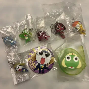 개구리 중사 케로로 키링 외, 여러가지 세트