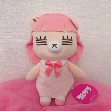코레사와 레코짱 BIG 봉제 인형 [ 핑크 ] 택 포함 미사용 새상품