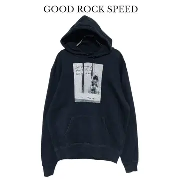 GOOD ROCK SPEED 여성용 후드티 프린트