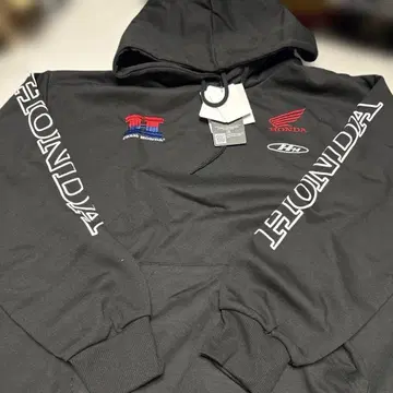 최종 가격 인하 새상품 HONDA Team Honda 후드티 블랙