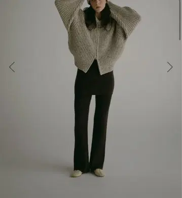 rielleriche 3way Layered Rib Knit Pants