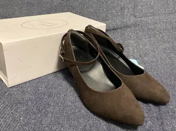[ 미사용 새상품 ] Reflect 하이힐 발찌 포함 브라운 24cm