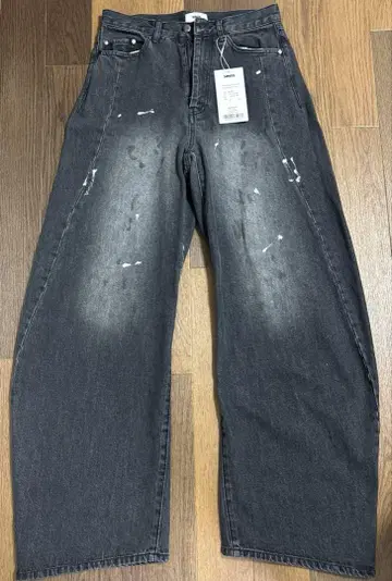 Vintage wide straight denim