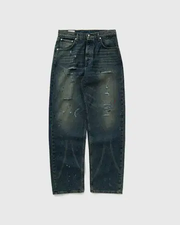 RHUDE 와이드 레그 데님 30인치