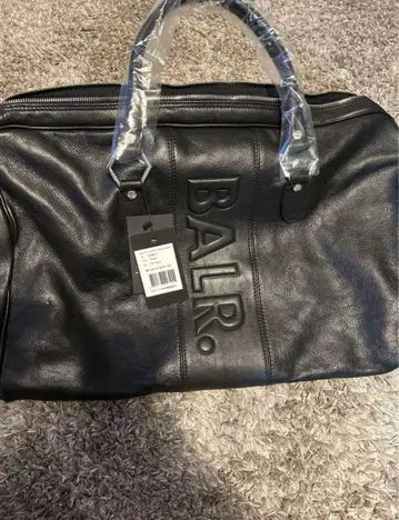 판매 18일까지 정가 16만 선착순 BALR 가죽 보스턴 백