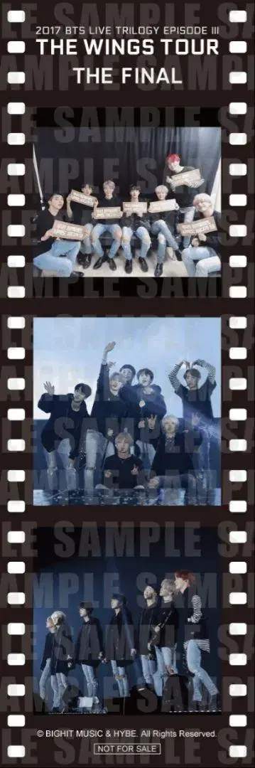 BTS 입장 특전 THE WINGS TOUR THE FINAL