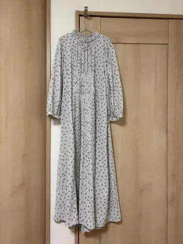 BEAMS 페이즐리 무늬 롱 원피스
