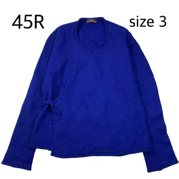 [ size 3 ] 45R 융모 울 프론트 오픈 가디건 겉옷
