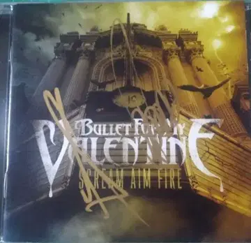 Bullet For My Valentine 사인 포함 CD