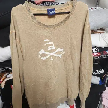 XLARGE 베이지 맨투맨 L