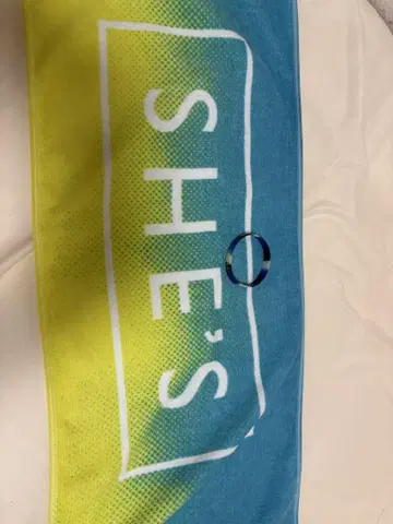 SHE'S 그라데이션 타월
