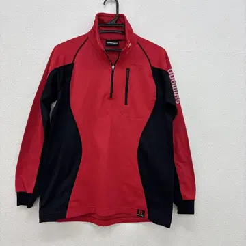 SHIMANO 이너 하프 지퍼 빨간색 L