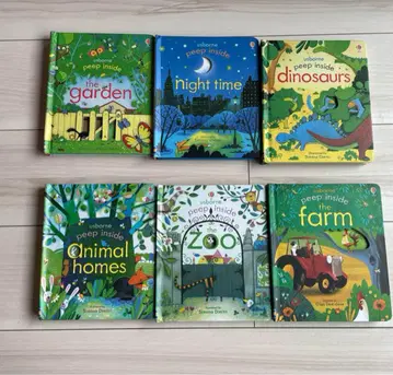 영국 Usborne사 입체 그림책 영어 6권 세트