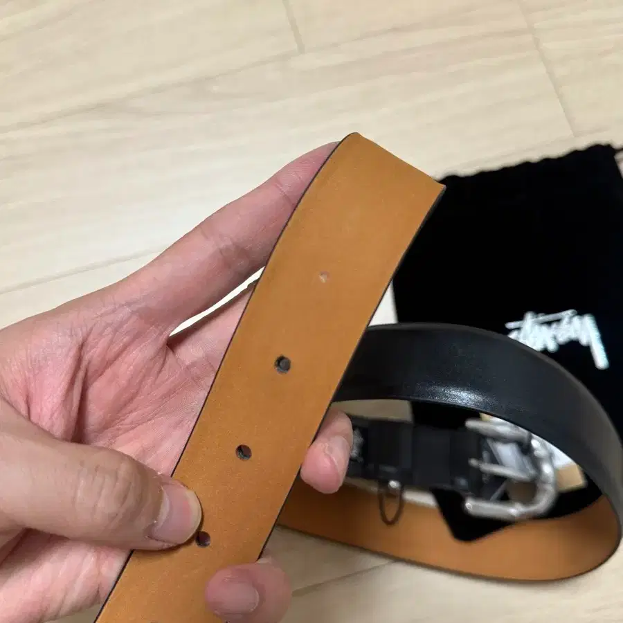 小物 STUSSY BAMBOO BUCKLE BELT L/XL Stussy】Bamboo Buckle Belt Black ☆大人気☆ (STUSSY/ベルト) 135201