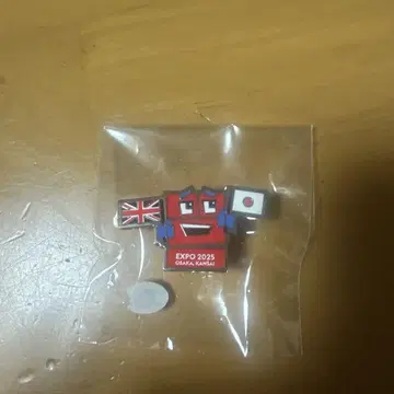 오사카 간사이 만박 EXPO 2025 영국 핀 배지