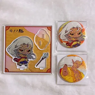 모노노괴 복권 메이트 복권 아크릴 디오라마 스탠드 화지풍 캔뱃지 하이퍼