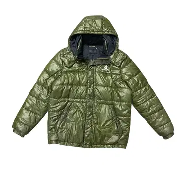Jordan 다운 자켓 올리브 그린