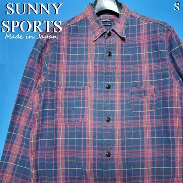 서니 스포츠 SUNNY SPORTS 버튼 다운 긴팔 셔츠 옴브레 S