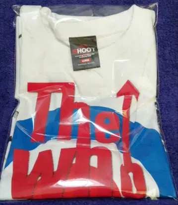 동봉 할인! 최종 가격! The Who 2008년 T셔츠 L 미사용