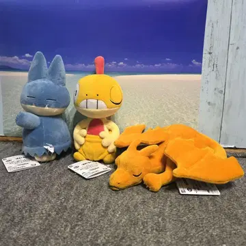 포켓몬 편안한 타임 봉제 인형 전종 세트 리자몽