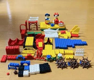 LEGO 레어 미키 마우스 미니 마우스 물고기 낚시