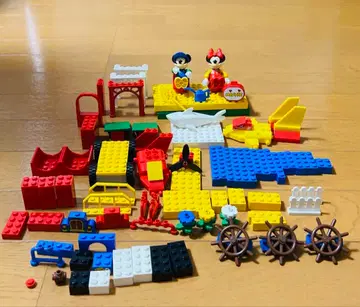 LEGO 레어 미키 마우스 미니 마우스 물고기 낚시