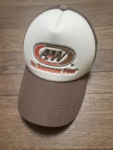 [ 자수 ] A&W 캡
