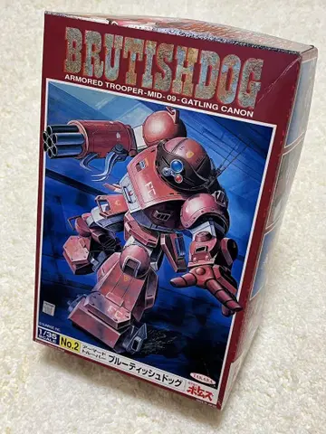 (미조립) 1/35 블루 티슈 도그 장갑기병 보톰즈 타카라 프라모델