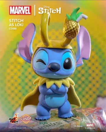 [ 미개봉 새상품 ] MARVEL STITCH 콜라보 코스비 로키