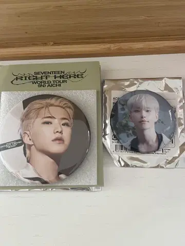 SEVENTEEN 거울과 캔뱃지 세트 호시