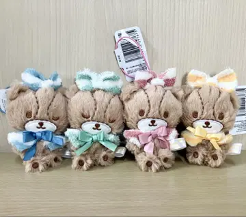 타이니 참 포근포근 파자마 마스코트 전 4종 봉제 인형