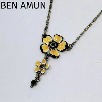 BEN AMUN 벤아문 빈티지 플라워 꽃 목걸이