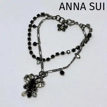 ANNA SUI 안나수이 나비 큐빅 팔찌/발찌 겸용