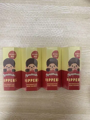 새상품 미개봉 몽치치 Hippers 피규어 세트