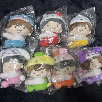 나니와단시 산리오 마스코트 8개 세트