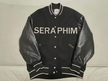 GYDA 바시티 자켓 블랙