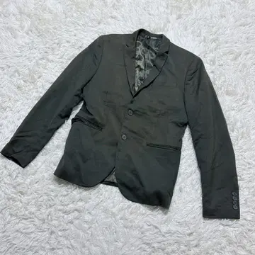 [ c6436 ] 하자품 H&M 테일러드 자켓 카키 긴팔