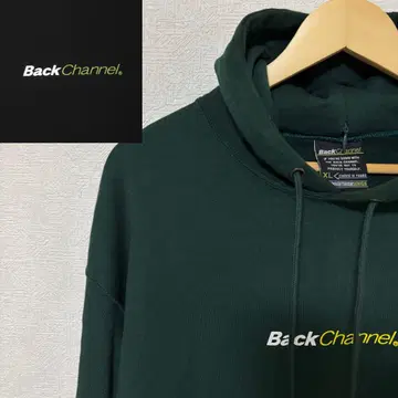 BackChannel 다크 그린 XL 후드티
