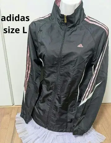 adidas 아디다스 트랙 자켓 윈드 브레이커 핑크 Y2K