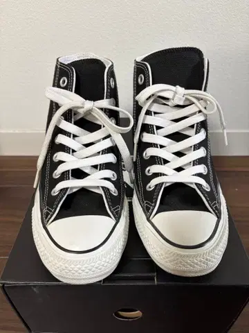 가격 인하 CONVERSE Chuck Taylor 하이컷 24.0 블랙