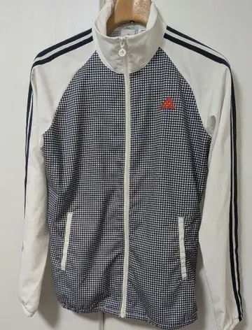adidas 아디다스 트랙 자켓 깅엄 체크 저지 Y2K