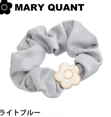 MARY QUANT 라이트 블루 스크런치