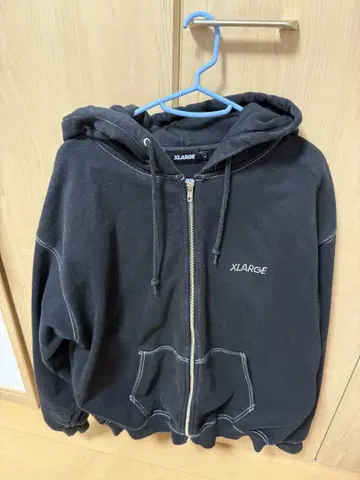 XLARGE 블랙 후드티 L 사이즈